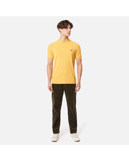 Fred Perry Polo Shirt in Metallic for Men | Lyst Canada