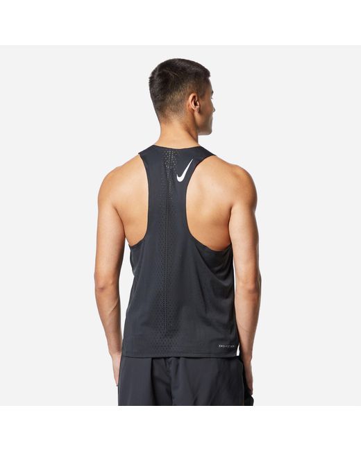 Nike Dri-fit Adv Aeroswift Vest in Black for Men | Lyst