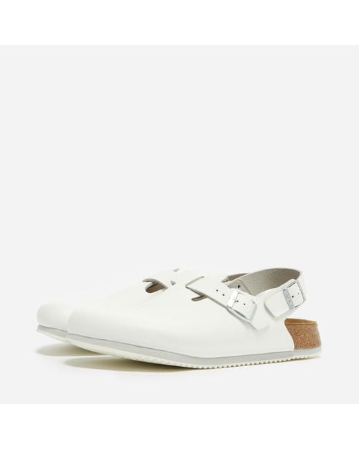 Birkenstock Tokio Super Grip Leather in White for Men | Lyst UK