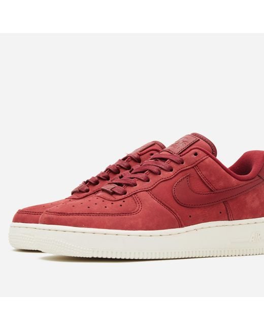 Nike Air Force 1 Low Premium Women's in Red | Lyst Canada