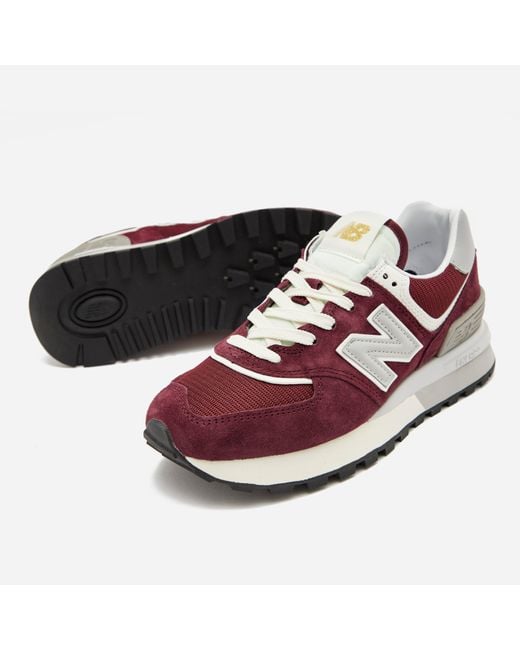 New Balance Women's 574 v3 Suede Retro Lifestyle Sneakers