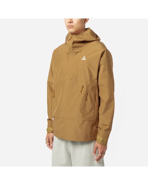 Nike Synthetic Acg Cascade Jacket in Brown for Men | Lyst UK