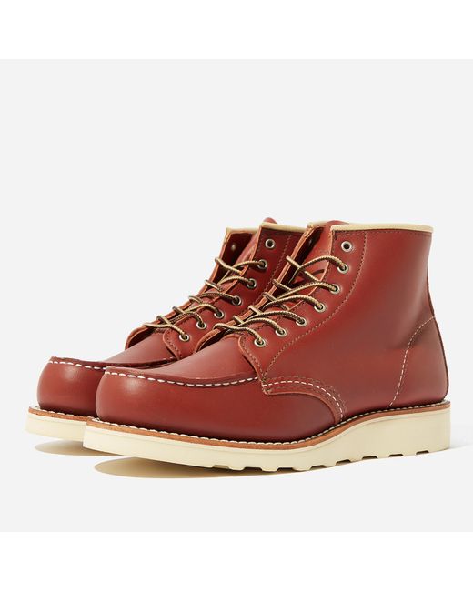 classic moc toe boots
