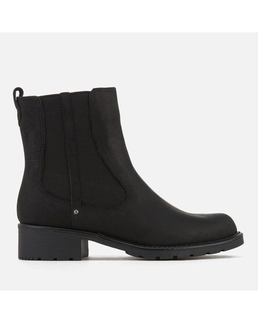clarks black chelsea boots