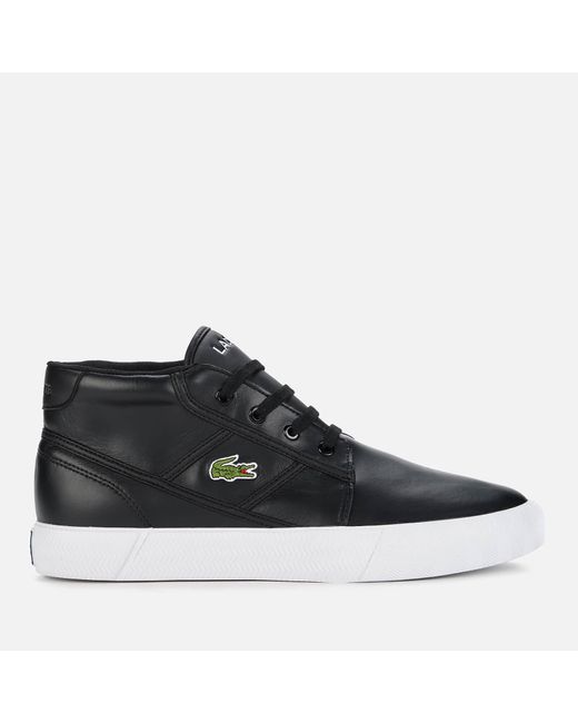 Lacoste Gripshot Chukka 03211 Leather Boots in Black for Men | Lyst UK
