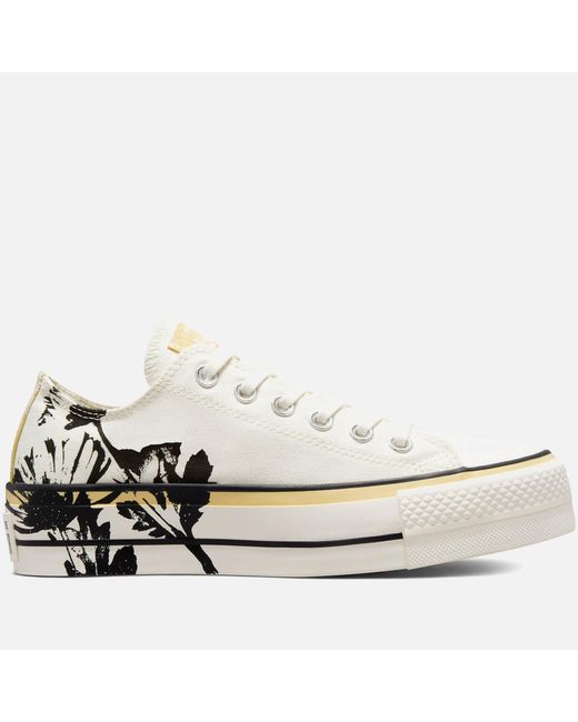 converse white star trainers