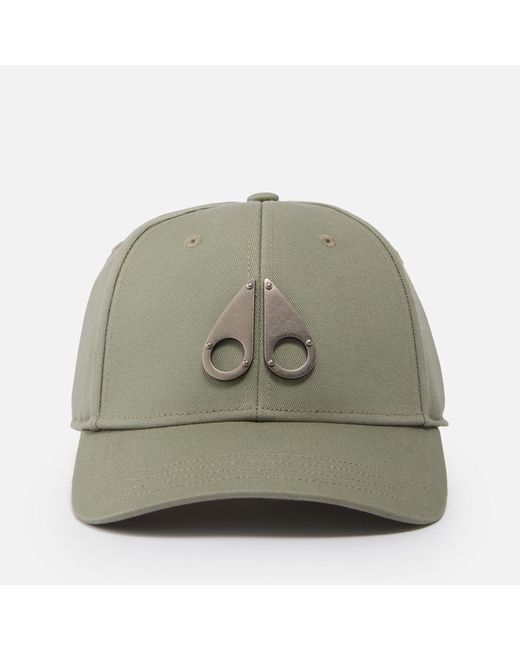 Moose Knuckles Green Icon Logo Cotton-twill Cap for men