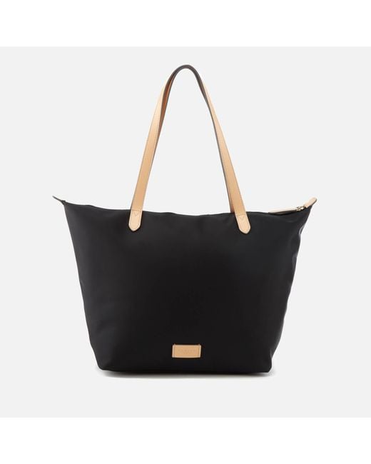 Radley Black Pocket Essentials Large Zip Top Tote Bag