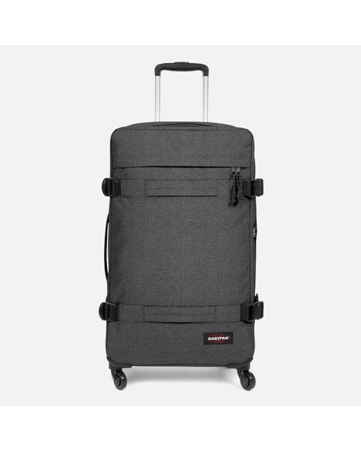 Eastpak Gray Transit'r 4 Large Nylon Suitcase for men