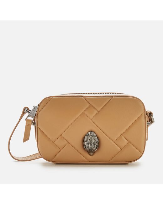 Kurt Geiger Leather Kensington Small Camera Bag in Brown Lyst