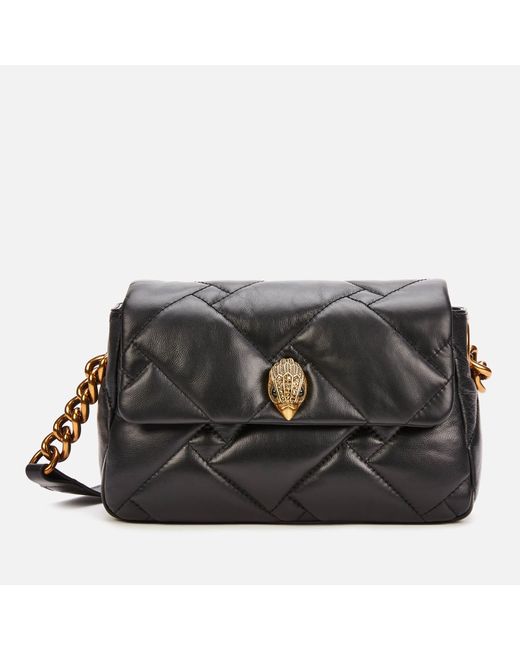 Kurt Geiger Black Medium Kensington Soft Bag