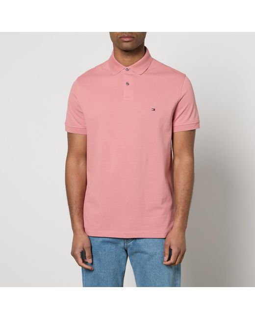 Tommy Hilfiger Pink 1985 Logo Cotton-blend Polo Shirt for men
