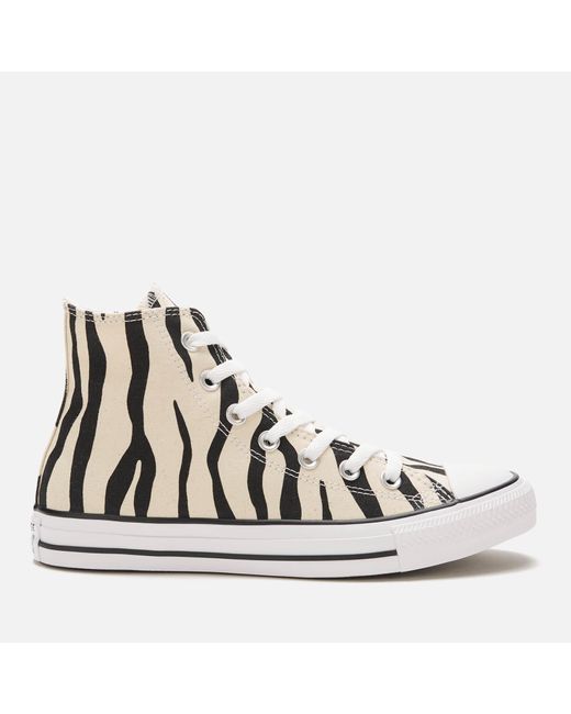 zebra converse high top