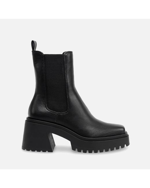 Steve Madden Black Parkway Boots In