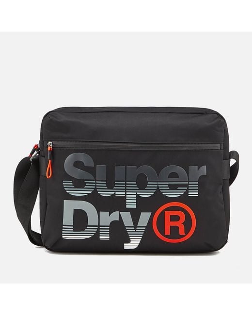 Superdry Multicolor Expander Lineman Messenger Bag for men