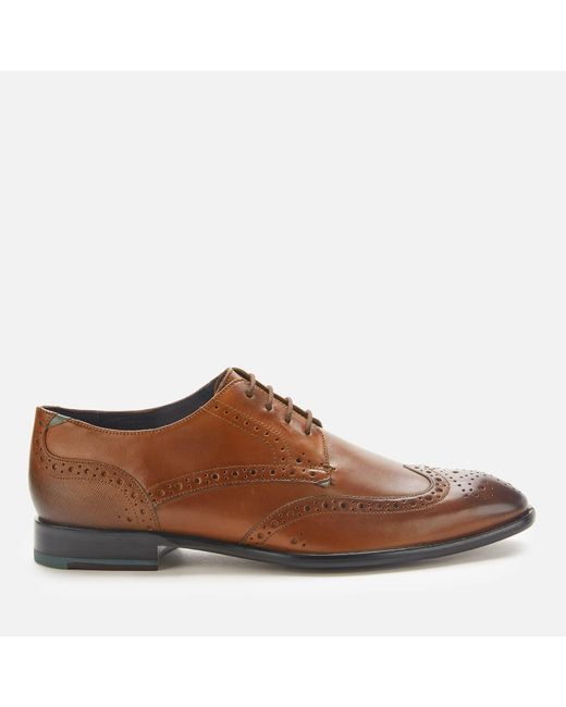 ted baker brown brogues