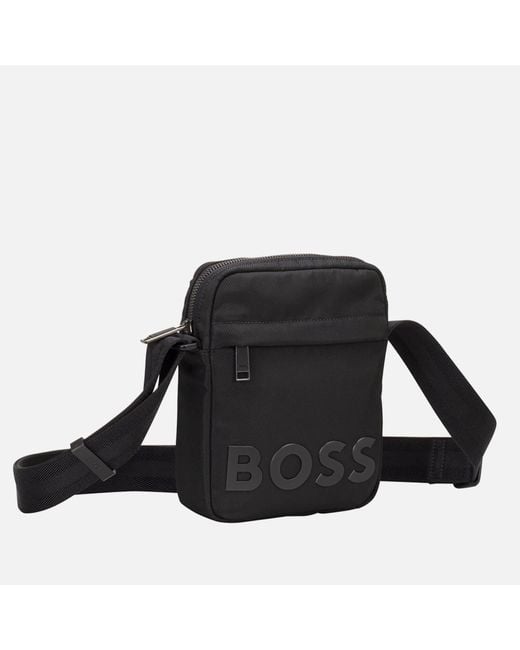 BOSS Catch 2.0 Ds Logo Cross Body Bag in Black for Men Lyst UK