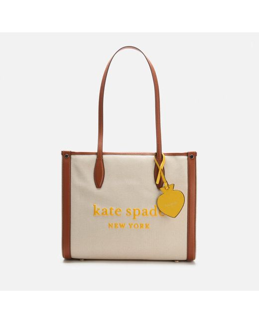 Kate Spade New York Bon Shopper Stripe Navy, Pink, Red Canvas Tote Bag  H6RU0174 | eBay