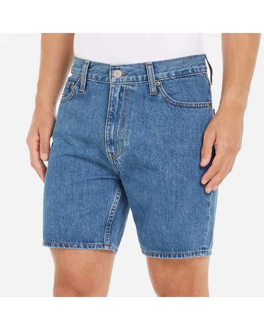 Tommy Hilfiger Blue Dad Denim Shorts for men