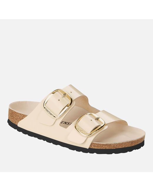 Birkenstock arizona shop patent white