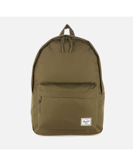 herschel army green backpack