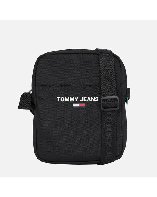 Tommy Hilfiger Black Essential Reporter Bag for men