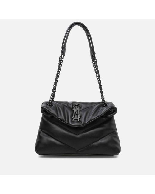 Steve Madden Bbelzer Quilted Faux Leather Bag in Black Lyst UK