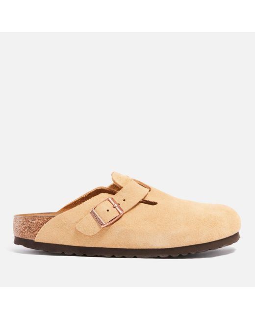 birkenstock boston wool lined mules