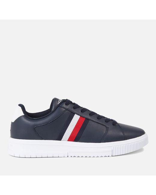 Tommy Hilfiger Blue Cupsole Trainers for men