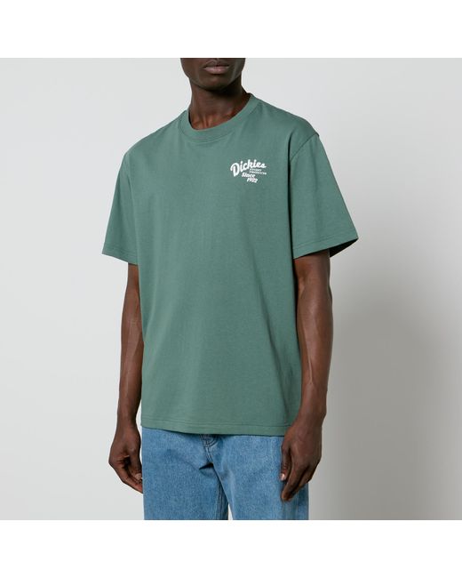 Dickies Green Raven Cotton-jersey T-shirt for men