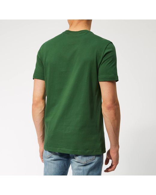 green lacoste tshirt