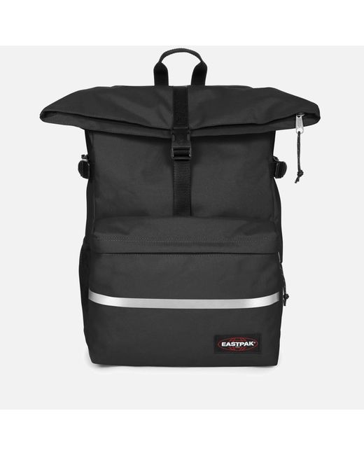 Eastpak Black Active Lifestyle Maclo Snap Buckle Backpack for men