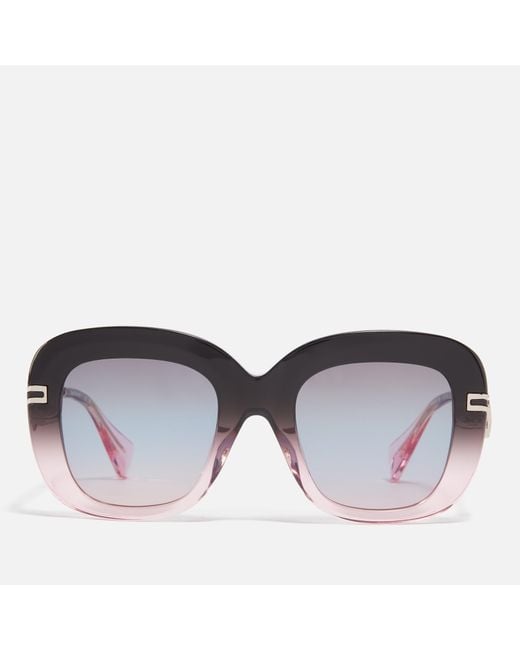 Vivienne Westwood Multicolor Acetate Squared-frame Sunglasses