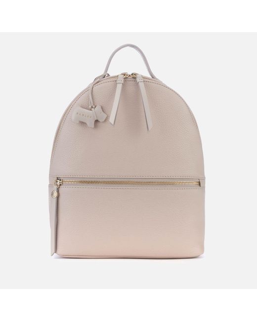 Radley Pink Fountain Road Medium Backpack Zip Top Bag