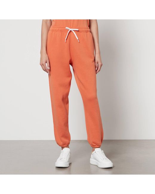 Polo Ralph Lauren Orange Fleece Athletic Trousers