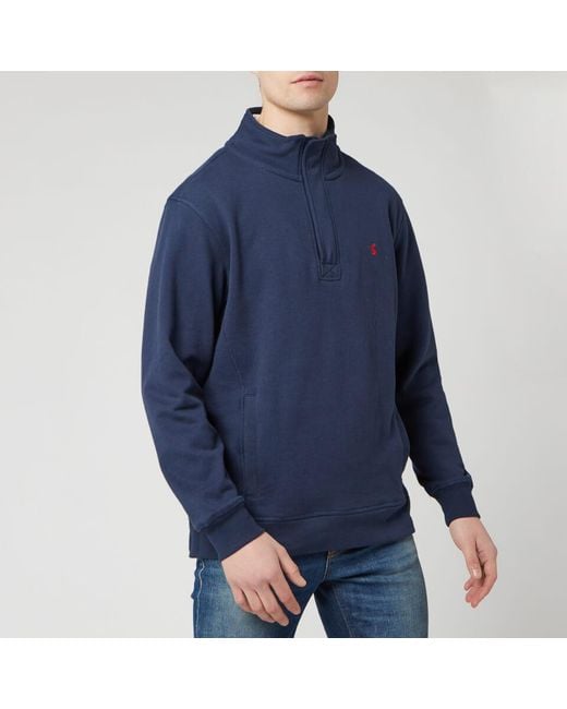 Joules deckside online half zip sweatshirt
