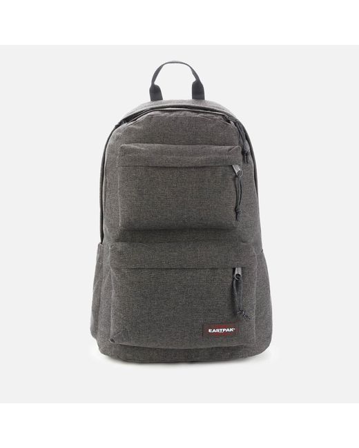 Eastpak Gray Padded Double Backpack for men