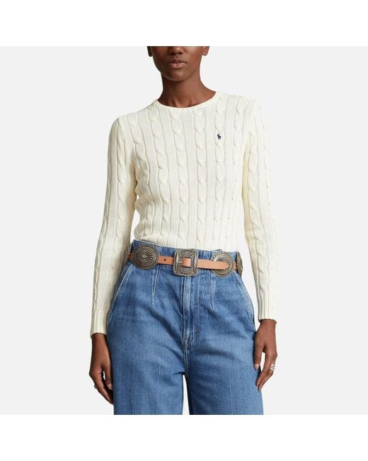White ralph cheap jumper