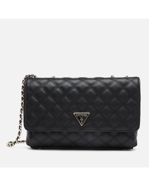 Guess Black Cessily Convertible Xbody Flap