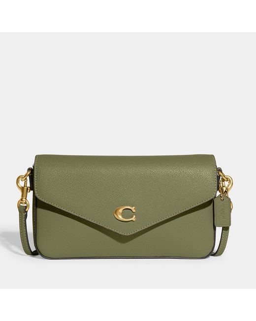 COACH Green Wyn Crossbody Bag