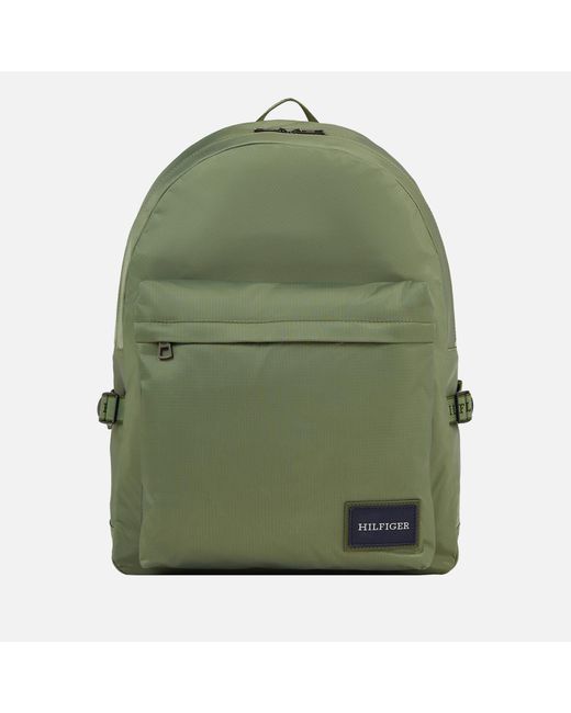 Tommy Hilfiger Green Summer Recycled Nylon-blend Backpack for men