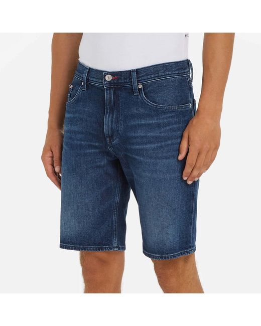 Tommy Hilfiger Blue Brooklyn Denim Shorts for men