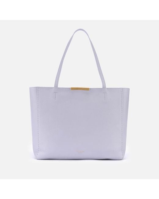 Ted Baker Clarkia Shopper Bag in Purple | Lyst Canada