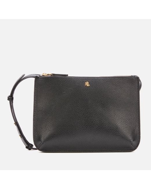 Lauren by Ralph Lauren Carter Cross Body Bag in Black Lyst Canada