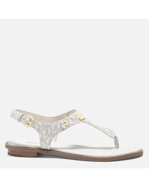 michael kors toe post sandals