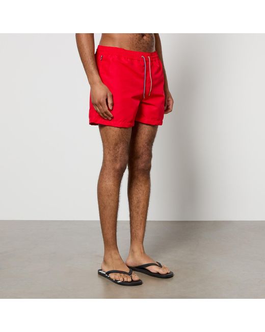 Paul Smith Red Zebra Recycled Swimming Shorts for men