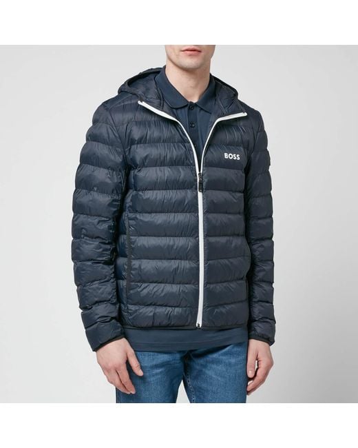 Boss Blue J_thor Padded Jacket for men