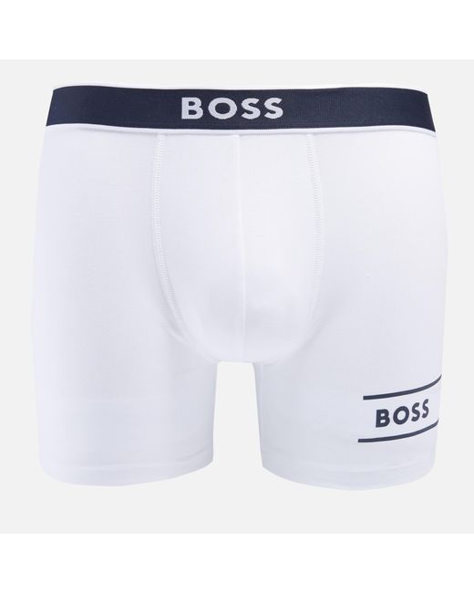 BOSS by HUGO BOSS Bodywear Logo 24 Boxer Briefs in White for Men Lyst Canada