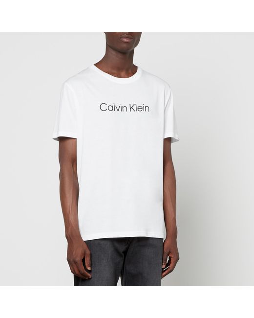 Hjelm distrikt elektropositive Calvin Klein Relaxed T-shirt in White for Men | Lyst UK