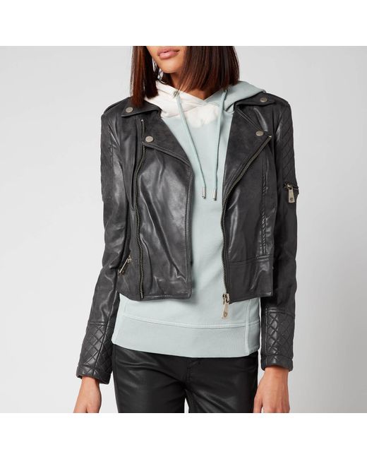 Guess Yvette Jacket in Grey (Gray) Lyst